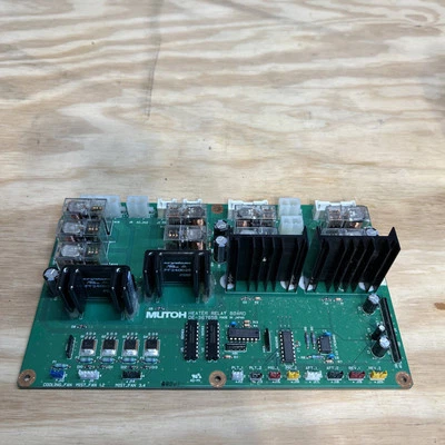 Original Mutoh VJ-1204/VJ-1304/VJ-1604 Heater Relay Board - DE-36765B - Image 1 of 4