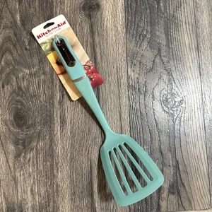 KitchenAid aqua blue Sky Slotted Turner (HAQA) New - Picture 1 of 4