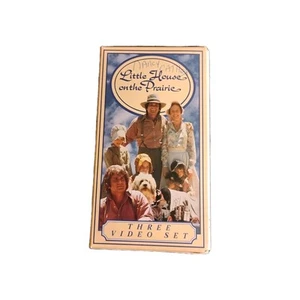 Little House On The Prairie Series Box Set VHS 3 Tape Collection Read Descriptio - Picture 1 of 10