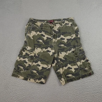 Tony Hawk Pantalones Cortos Para Hombres 34 Verde Camuflaje Carga Patín Monopatín Bolsillos Informales Verano Foto 1 de 4