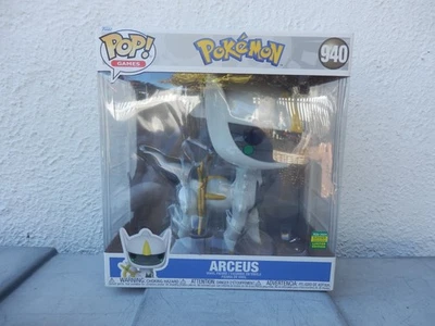 Funko Pop! Pokemon ARCEUS #940 Oficial SDCC 2024 Exclusivo 10” Jumbo Foto 1 de 4