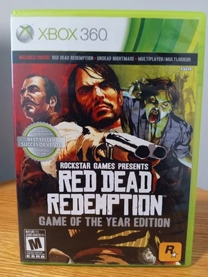 Red Dead Redemption: Game of the Year Edition (Microsoft Xbox 360) with Manual - Image 1 of 4