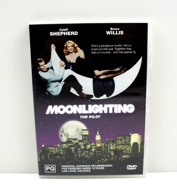 Moonlighting The Pilot DVD 1985 Cybil Shepherd Bruce Willis Region 4 PAL - Image 1 of 4