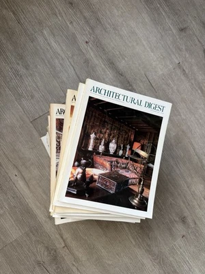 Vintage Architectural Digest Magazine Collection - Image 1 of 3