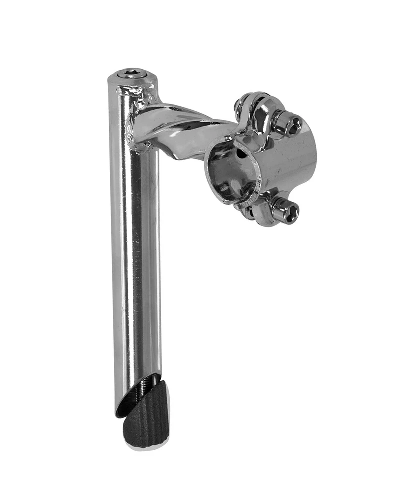 OG TWISTED LOWRIDER BICYCLE STEEL STEM (22.2MM) CHROME - Image 1 of 1