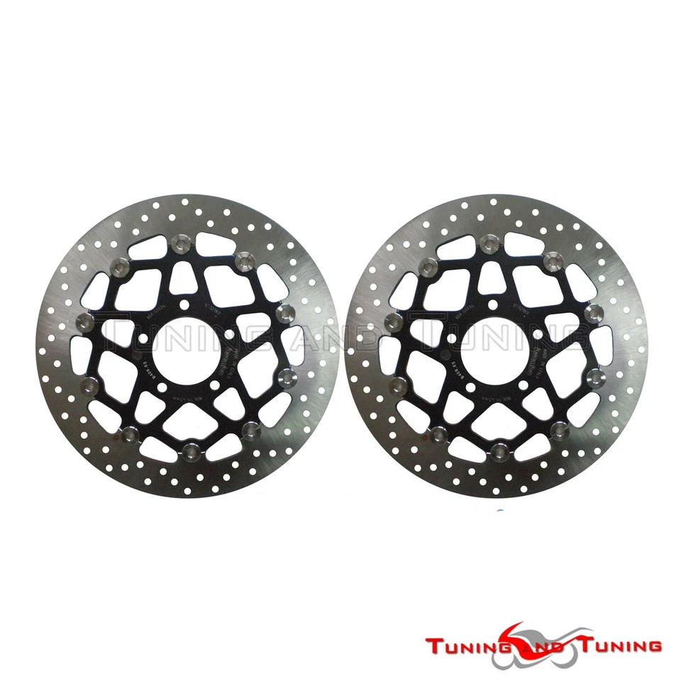 Disques de frein avant BREMBO Série Oro POUR SUZUKI SV 1000 S 2006 2007 78B40865 - Photo 1/1