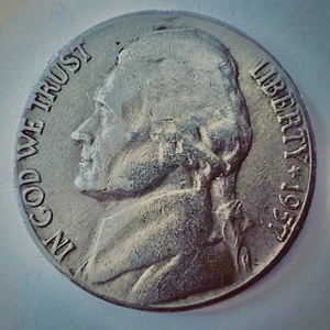 1957-D 5C Jefferson Nickel. Rare, Good quality and condition. Possible “DD” Rare - Picture 1 of 7
