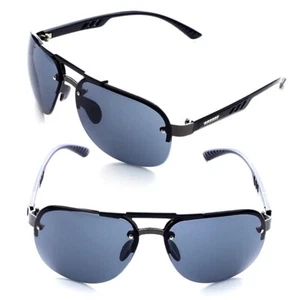 2024 New Sunglasses UV 400 Vintage Punk Rimless Rectangle Men Fashion Glasses - Picture 1 of 11