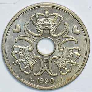 Denmark 1990 5 Kroner 241015 combine shipping - Picture 1 of 2