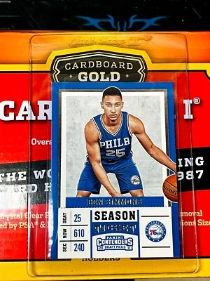 2017-18 Panini Contenders Draft Picks - Season #3 Ben Simmons - Image 1 of 2