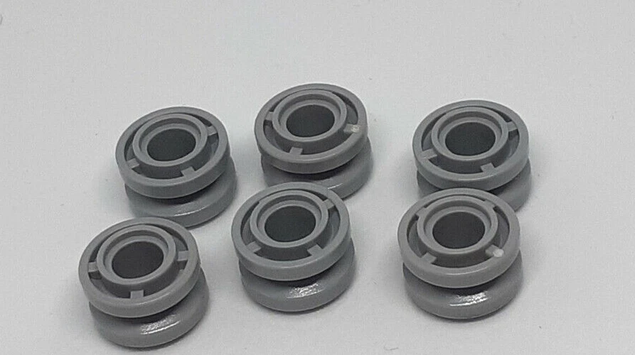 6x Lego® Technic NEU Rad 8mm mit Pinloch 11 x 8 hellgrau 42610 Technik  NEU - Bild 1 von 1