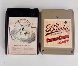 Vintage Cheech & Chong 8 Track Tapes Untested - Picture 1 of 10