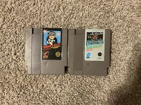 Hogans Alley And Rad Racer NES 
