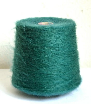 Italian mohair yarns, 1.76 lb / 800 grams cone - Image 1 of 3