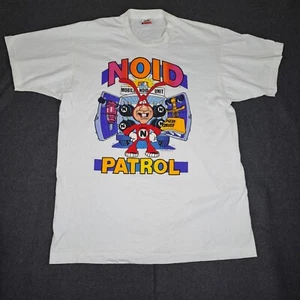 Vtg XL 1987 Domino’s Pizza Shirt Avoid The Noid Patrol Single Stitch Made USA - Picture 1 of 20