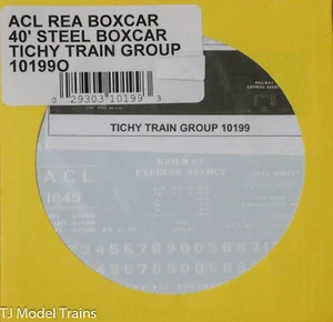 Tichy Train Group O #10199O Atlantic Coast Line REA 40' Steel Boxcar (Decal) - Picture 1 of 1