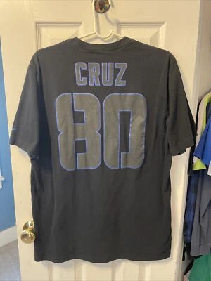 Victor Cruz New York Giants Fútbol Nike Hombre’s Camiseta Negra Talla XL Foto 1 de 2