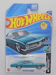 2025 Hot Wheels '66 Buick Riviera Turquoise CUSTOM REAL RIDERS BB13-1471 - Picture 1 of 12