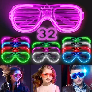 Light Up Glasses - LED Glasses Glow In The Dark Party Supplies, Party Favors ... - Picture 1 of 7