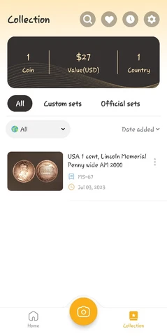 2000 Lincoln Cent - US Coin wide AM penny - we don't have pennys, we have Cent's Cover