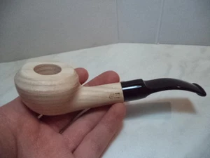 PIPA PIPE PFEIFE NERONE ASH WOOD FRASSINO 20 MADE IN ITALY NEW  NUOVA - Foto 1 di 1
