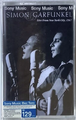 Simon & Garfunkel Live From New York City 1967 Org Thai Edition Cassette Seal - Image 1 of 2