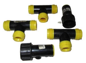 Mr. Drip Soaker Hose .580 Female & Tee Garden, Element, Miracle Gro, Rainbarrel - Picture 1 of 3