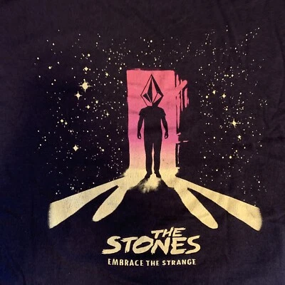 Volcom Shirt Mens Small S The Stones Embrace The Strange Black Short Sleeve - Image 1 of 4