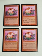 MTG Playset 4x Rupture (Nemesis/Red/U) - BGM