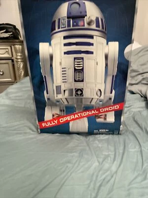 Figura droide industrial Automaton R2-D2 totalmente operativa sin usar, en caja 2002 Hasbro Foto 1 de 2