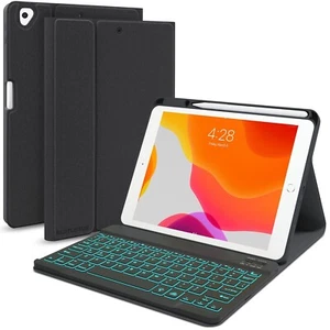 iPad 9th/8th/7th Generation Keyboard Case 10.2 inch 2021/2020/2019, iPad Pro ... - Picture 1 of 8