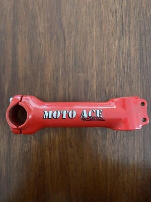 Salsa Moto Ace MTB Bicicleta de Montaña Bicicleta 1 1/8” Vástago Sin Roscas Rojo Foto 1 de 4