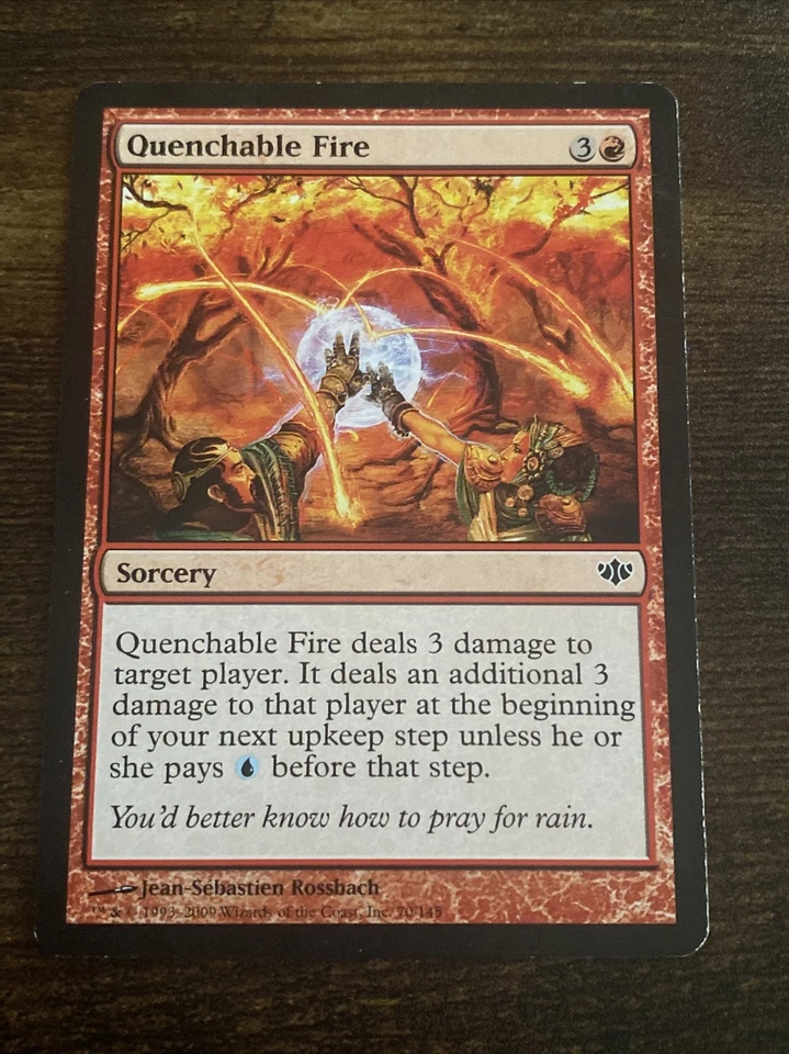 Quenchable Fire 70/145 Conflux MTG Magic The Gathering L4524* - Image 1 of 1