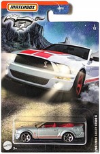 MATCHBOX 2007 FORD SHELBY GT500 G Silver 1:64 Scale 3 Inch Toy Car Diecast NEW