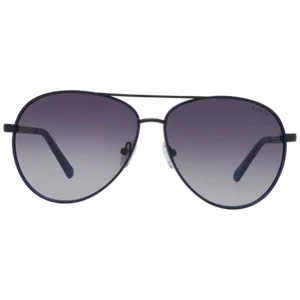 Guess GU6948 02B Matte Black Metal Man Aviator Sunglasses Frame 62-13-145 02B - Picture 1 of 3