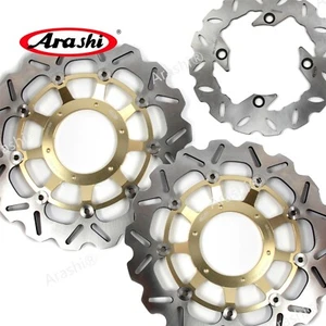 Fit Honda CBR600RR 2003 - 2015 2004 2005 2006 2007 2008 Front Rear Brake Rotors - Picture 1 of 11