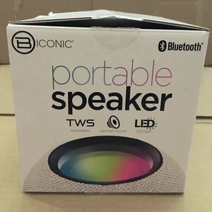 B Iconic Bluetooth Portable Speaker - Picture 1 of 12