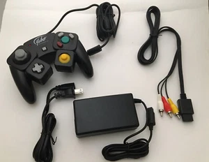 NGC GameCube Hookup Connections AC Adapter Power Cord RCA AV Cable Controller - Picture 1 of 5