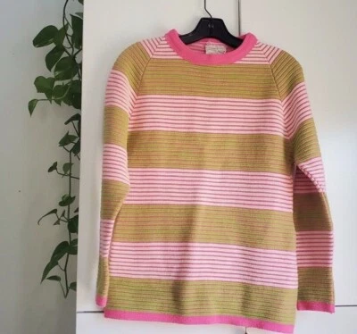 Vintage 50s 60s WHITE STAG Ski Sweater Neon Day Glo Glow PSYCHEDELIC Dayglo MOD - Image 1 of 4