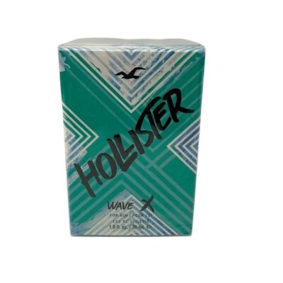 Colonia Hollister Wave X 1,0 fl oz EDT para hombre nueva en caja, sellada Foto 1 de 3