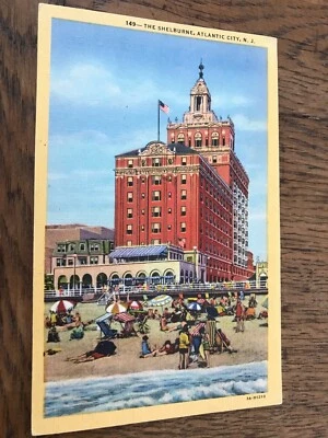 The Shelburne Atlantic City New Jersey Postcard - Image 1 of 2