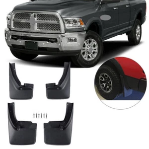 Deluxe geformte Splash Guards Schmutzfänger für 2009-2019 RAM 82214136/82214137 - Picture 1 of 3