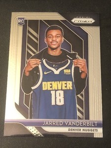 2018-19 Panini Prizm Jarred Vanderbilt #42 Rookie RC