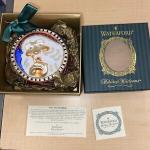 Waterford Holiday Heirlooms Christmas Ornament "Whispering Santa" 1st Ed 124767
