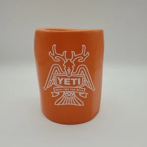 Yeti Weichschaum KOOL KAN orange/weiß isoliert Bierdose Kühlhülle USA - Bild 1 von 10