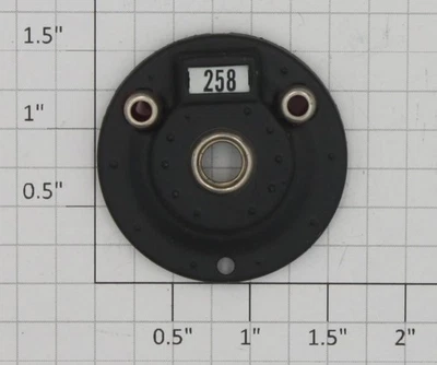 Lionel 258-3B 黑色锅炉正面 — 第 1/2 张图片