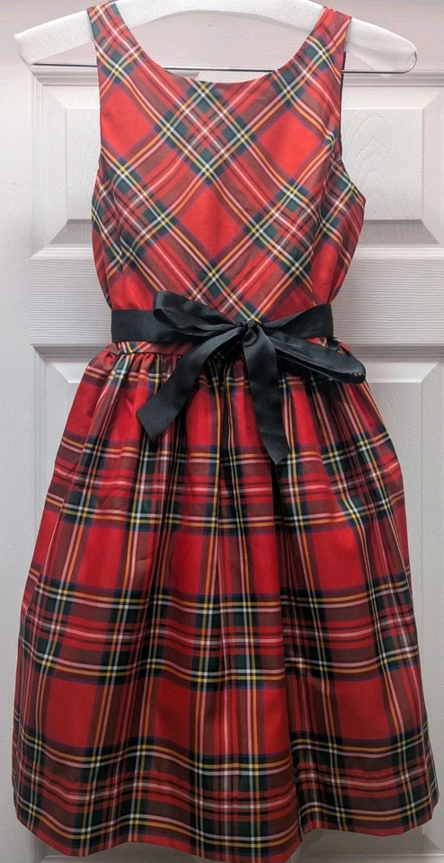 Vestido Polo Ralph Lauren Feminino Xadrez Sarja/Tafetá Fit-and-Flare - Imagem 1 de 4