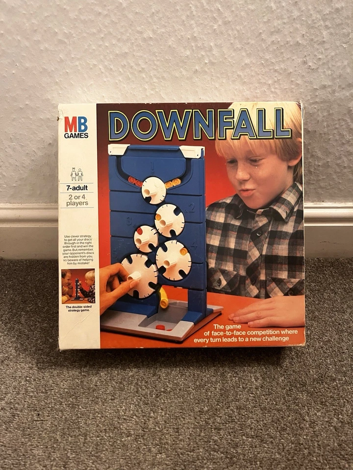 DOWNFALL board game by MB Games. Complete 1977 Vintage Edition Square Box - Image 1 of 4