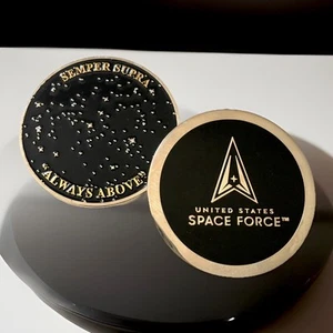 Moneda Desafío FUERZA ESPACIAL EE. UU. EE. UU. Semper Sutra Siempre por encima de grande 1,75" - Imagen 1 de 10