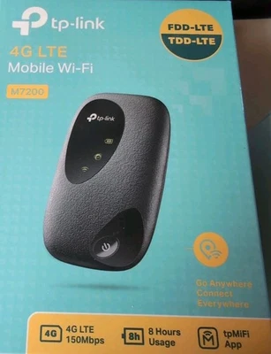 TP-Link M7200 N300 Mobiler WLAN-WiFi- 4G/LTE Router 150Mbit/s  - Bild 1 von 4